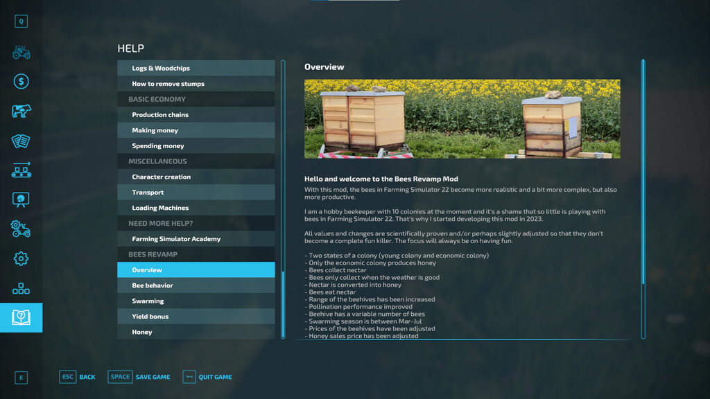 Bees Revamp v 1.1.0.1