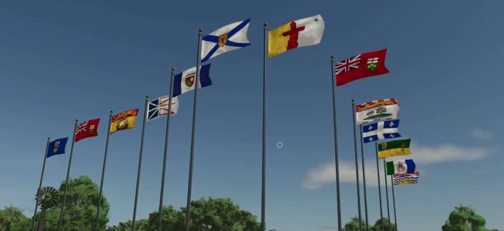 Canadian Provinces & Territories Flags Pack v 1.0