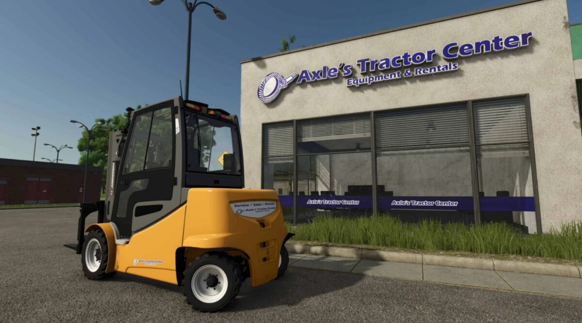 Jungheinrich EFGS50S Forklift v 1.0