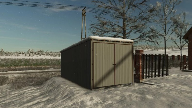 Metal Garages Pack v 1.0