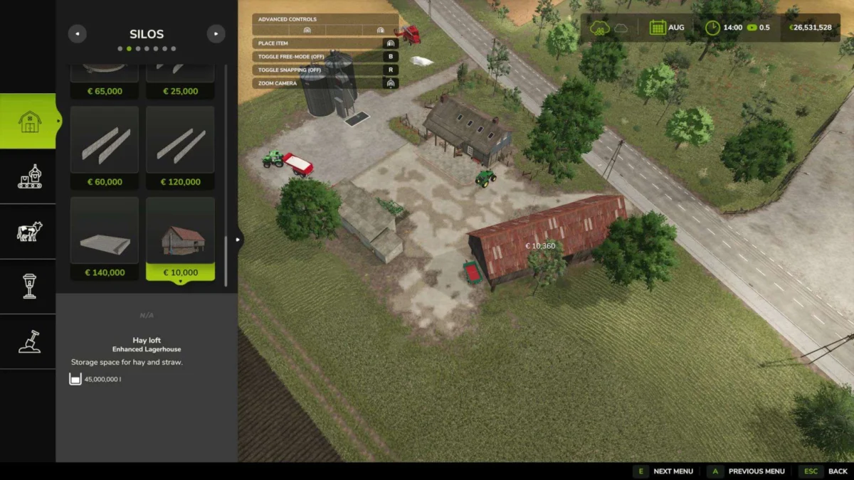 Multifruit Hay Barn v 1.0