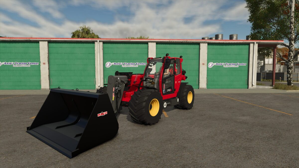 Sennebogen 340G Telehandler & Shovel v 1.0