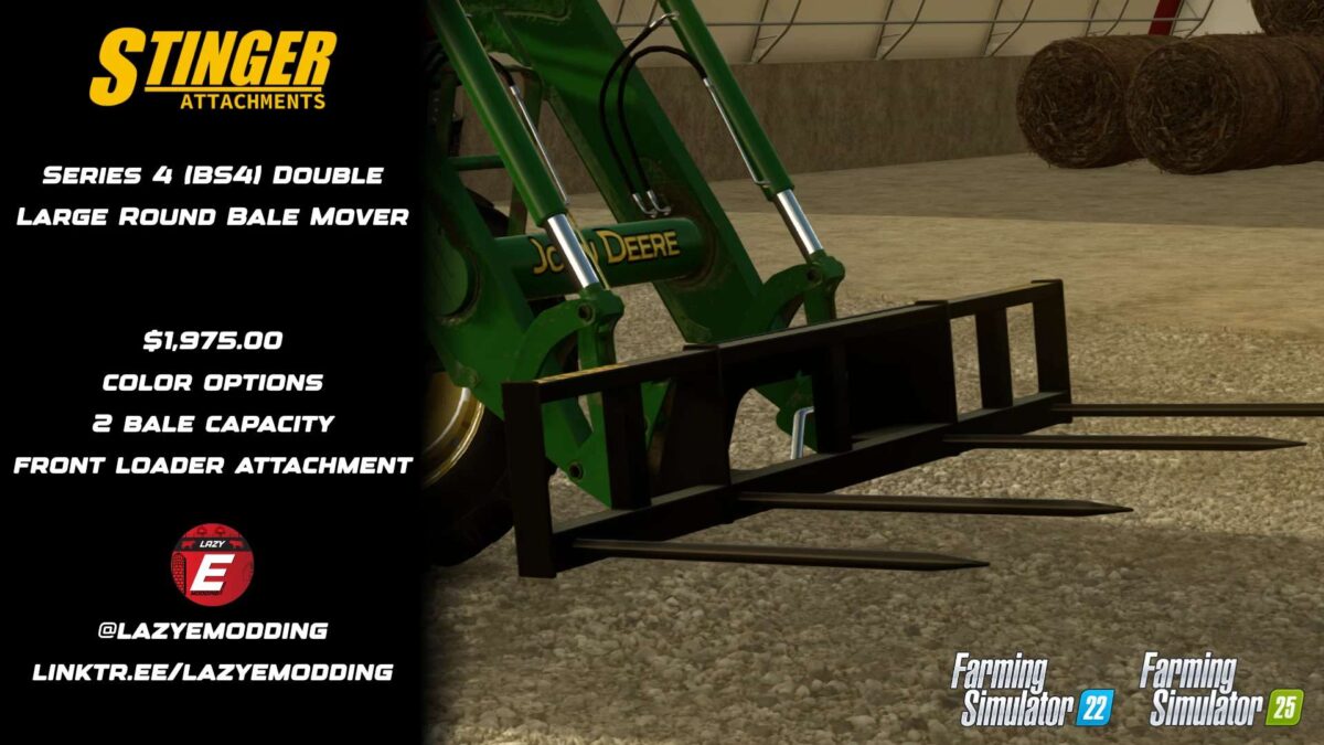 Stinger 4 Series Bale Spike Pack v 1.0