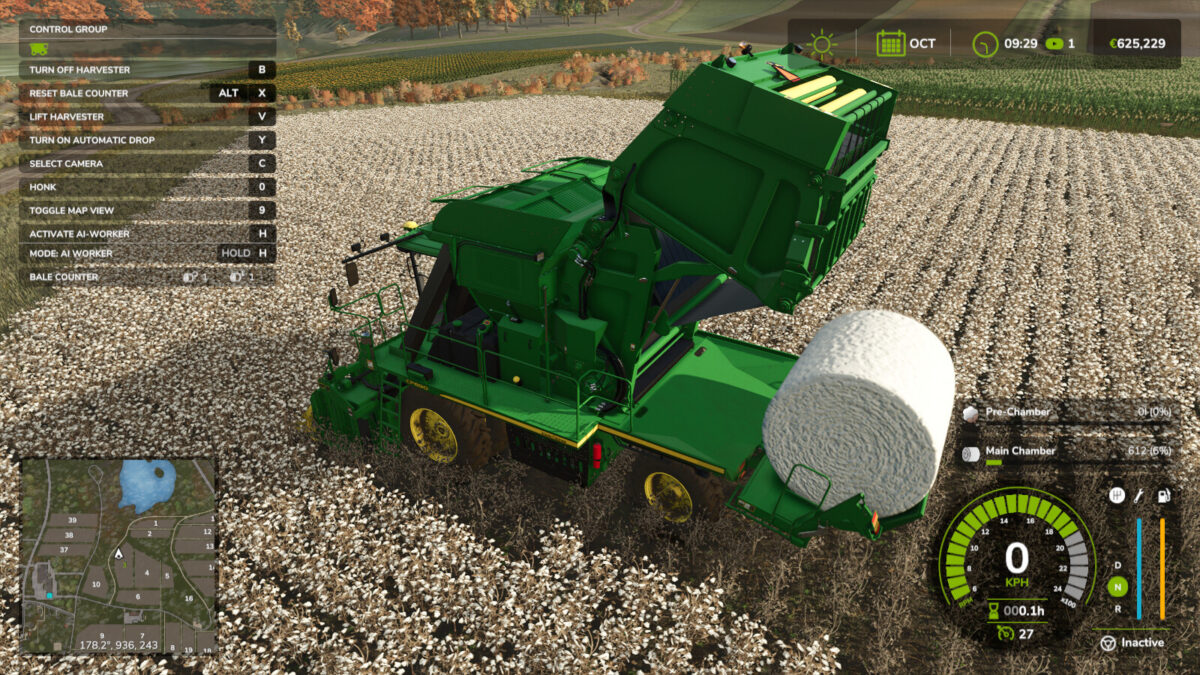 Unload Bales early v 1.0