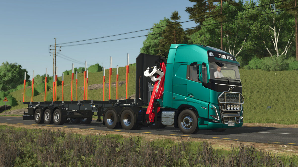 Volvo FH16 6×4 & Palfinger Epsilon M12Z Crane v 1.0