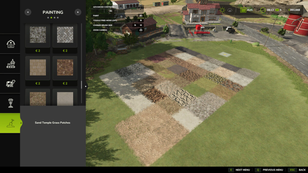 All the Ground Textures Ingame v 1.0