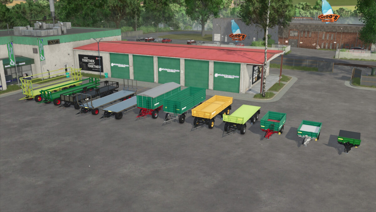 Bale Autoload Trailers Pack v 1.0