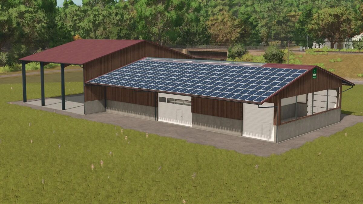 Big Garage with Vehicle Workshop v 1.0