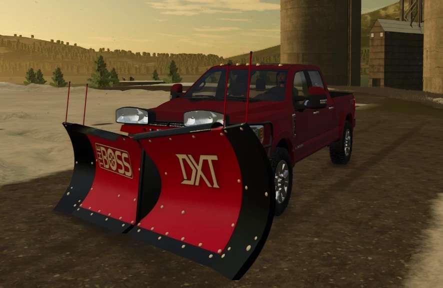Boss DXT V Plow v 1.0