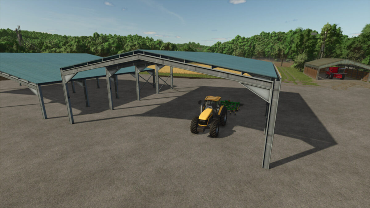 Easy Hall Sheds Pack v 1.1