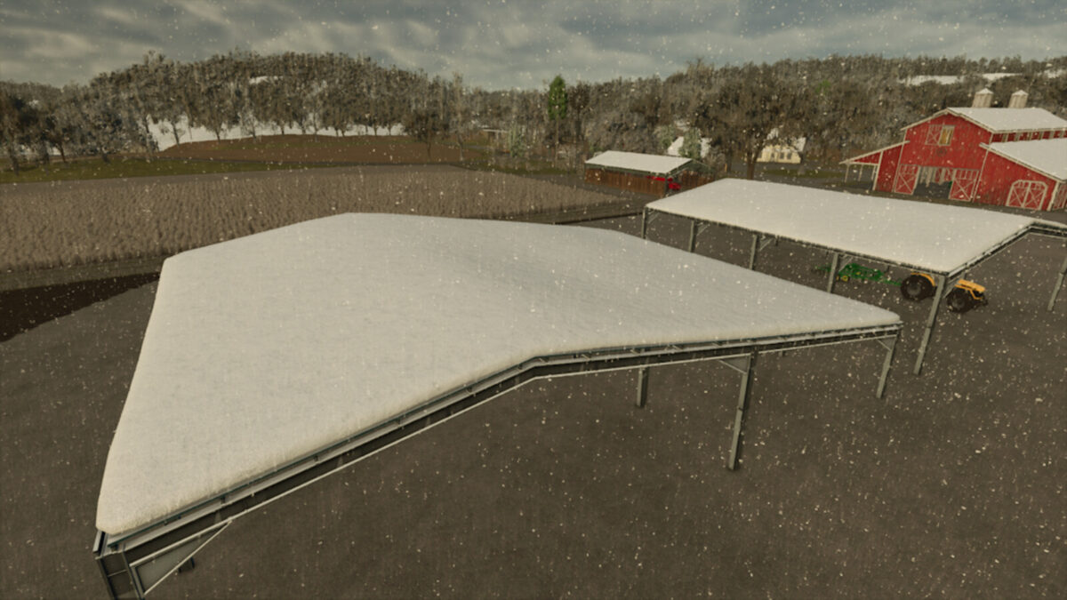 Easy Hall Sheds Pack v 1.1