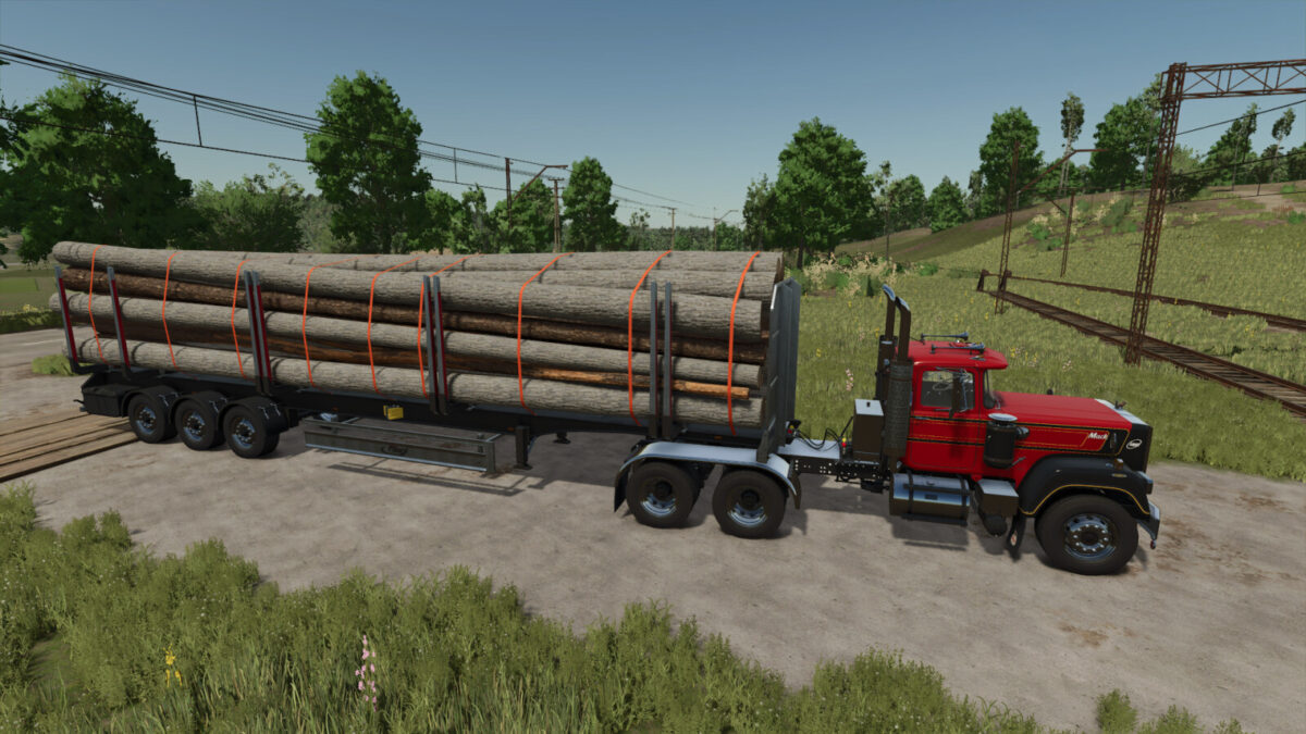 Fliegl Timber Runner Autoload Wood Trailer v 1.0