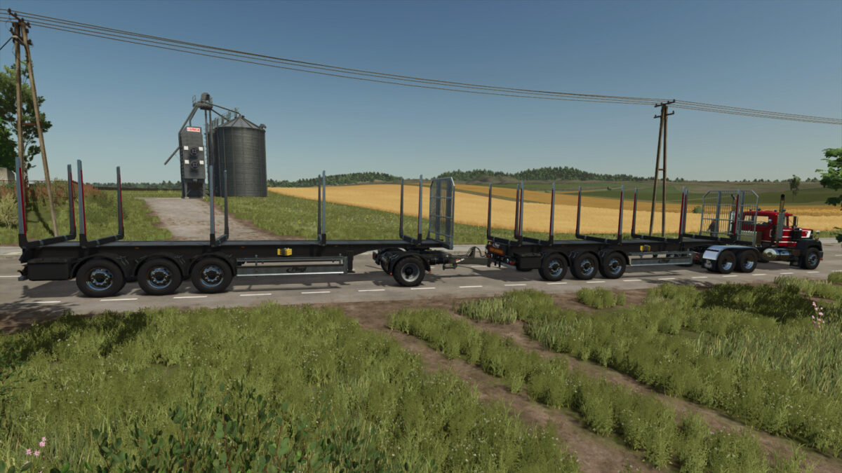 Fliegl Timber Runner Autoload Wood Trailer v 1.0
