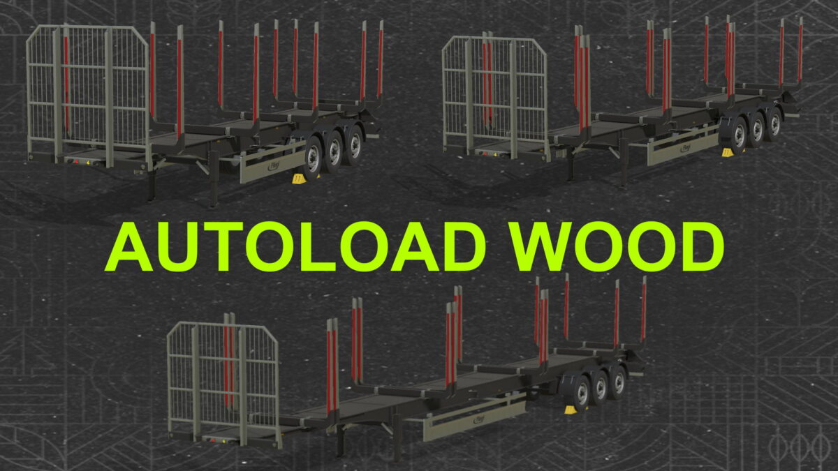 Fliegl Timber Runner Autoload Wood Trailer v 1.0