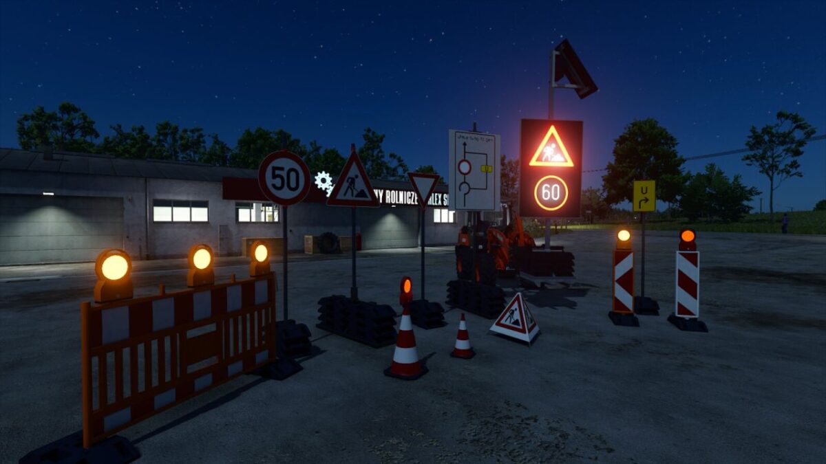 German Traffic Safety Signs Pack v 1.0