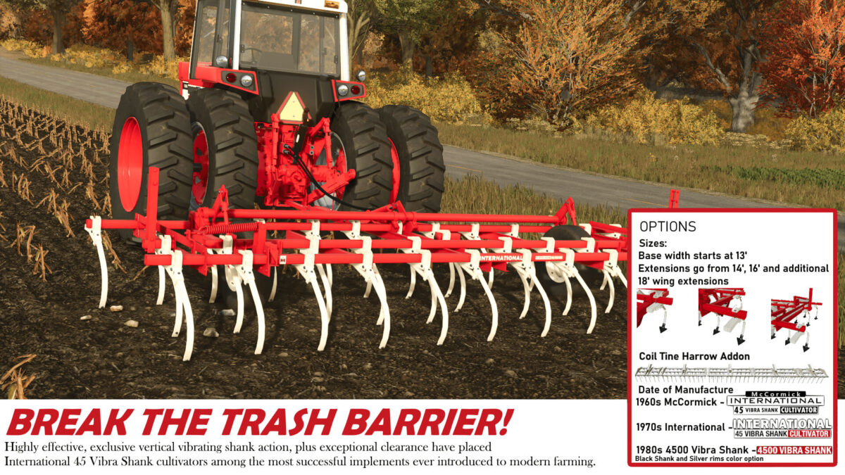International 45 Vibra Shank Cultivator v 1.0