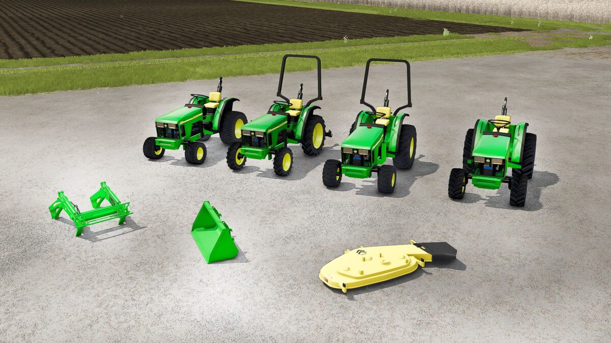 John Deere 2210 Sub Compact Utility Tractor v 1.0