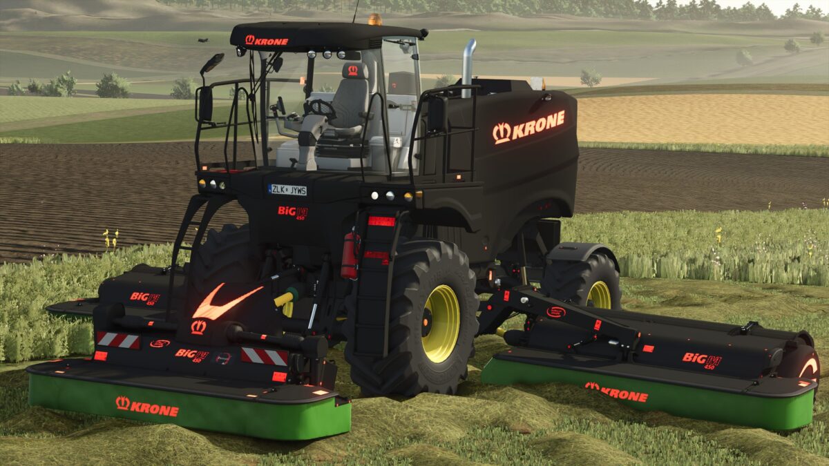 Krone Big M 450 Black Edition v 1.0