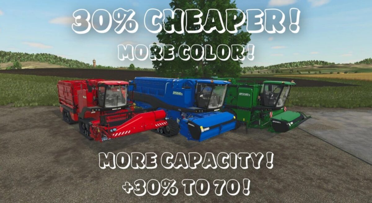 Oxbo Harvesters Pack v 1.0.0.1