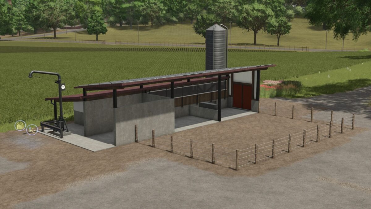 Pig Barn Set Wood v 1.0