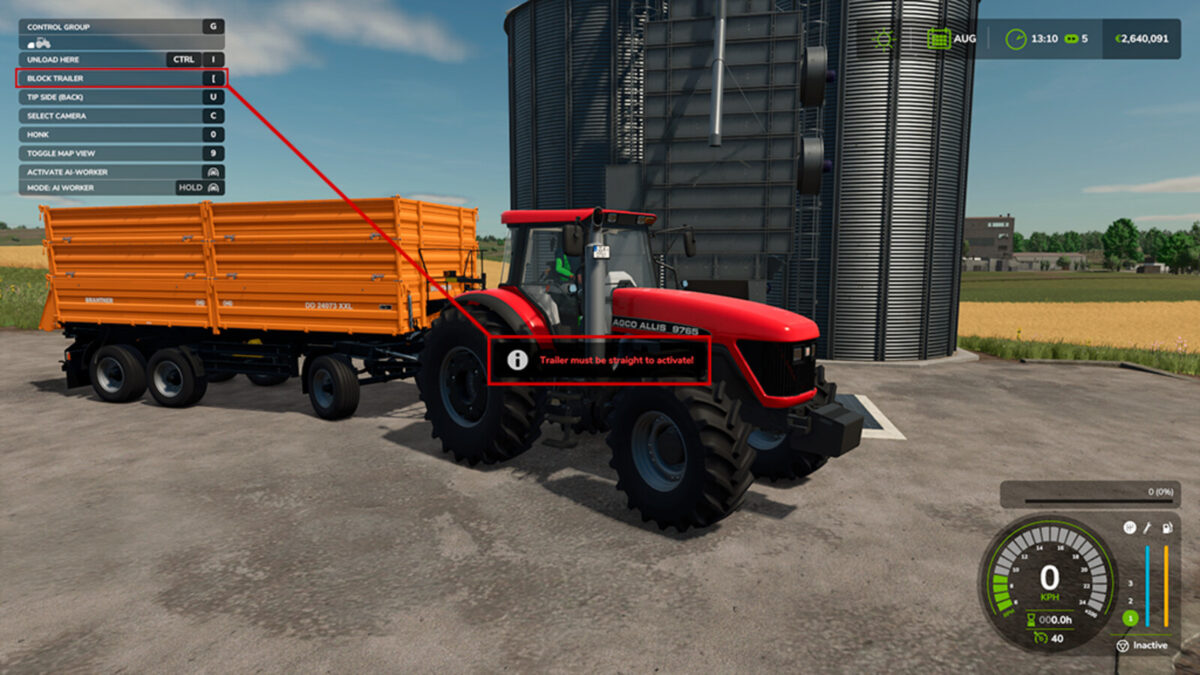 Trailer Axle Blocker v 1.0