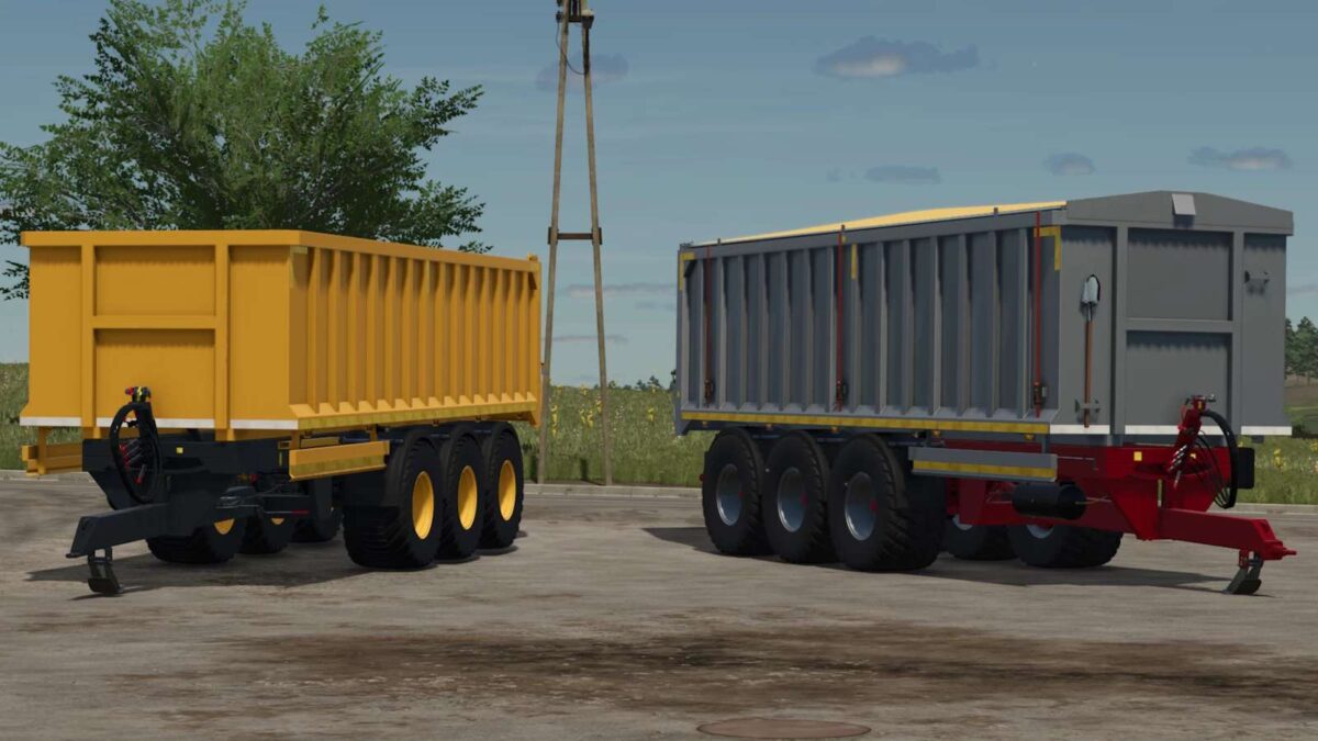 Tri Axle Aluminium Trailer v 1.0