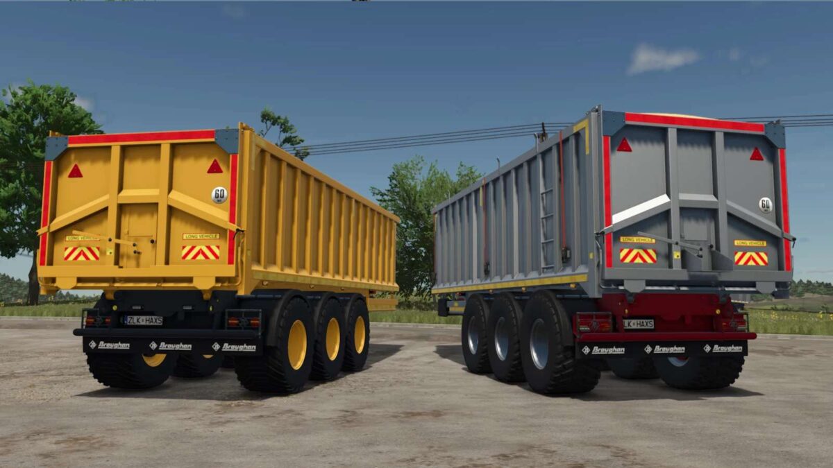 Tri Axle Aluminium Trailer v 1.0