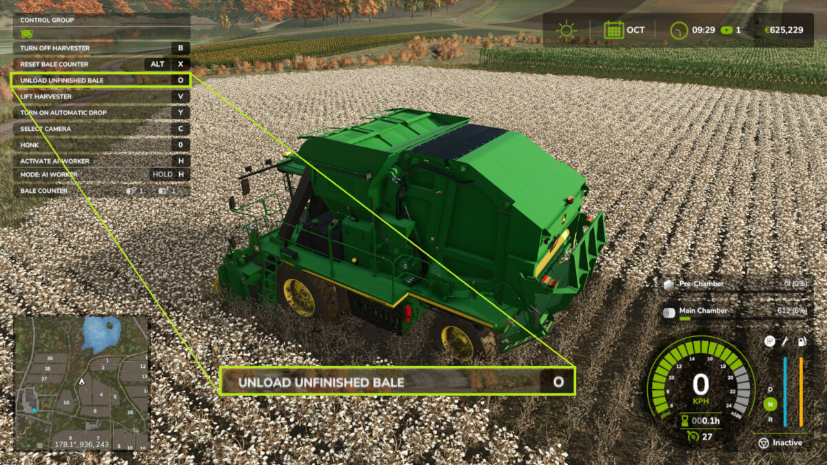 Unload Bales Early v 1.1.2.0