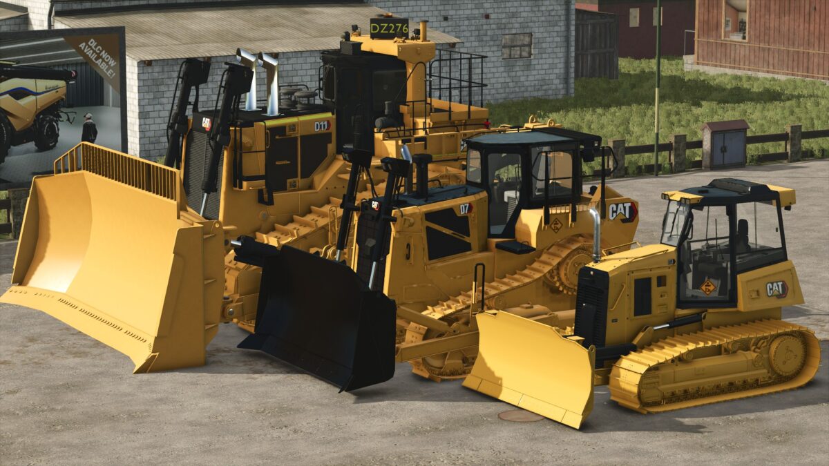 CAT Next Gen Dozers Pack v 1.0