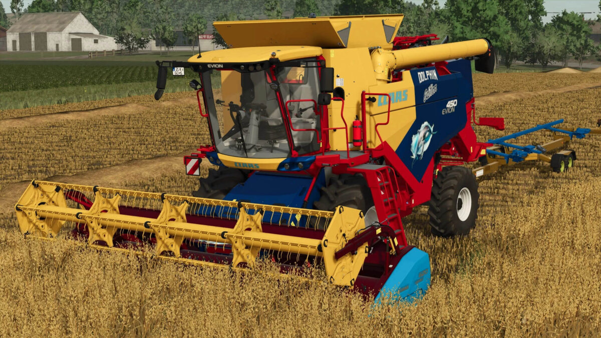 Claas Jaguar 990 & Evion 450 Dolphin Edition v 1.0
