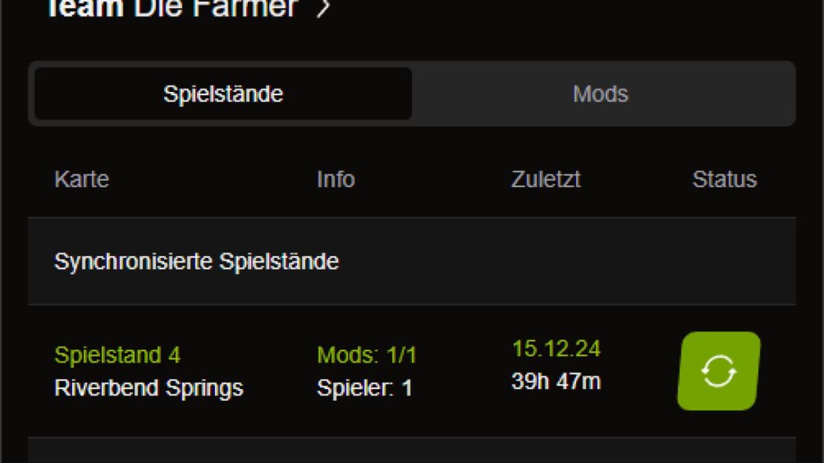 Farm Station 25 – Savegame and Mod Syncer v 0.1.8