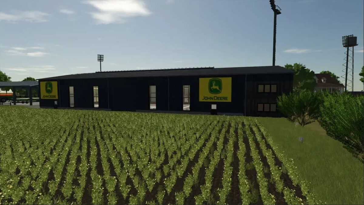 John Deere Hangar with Workshop v 1.0