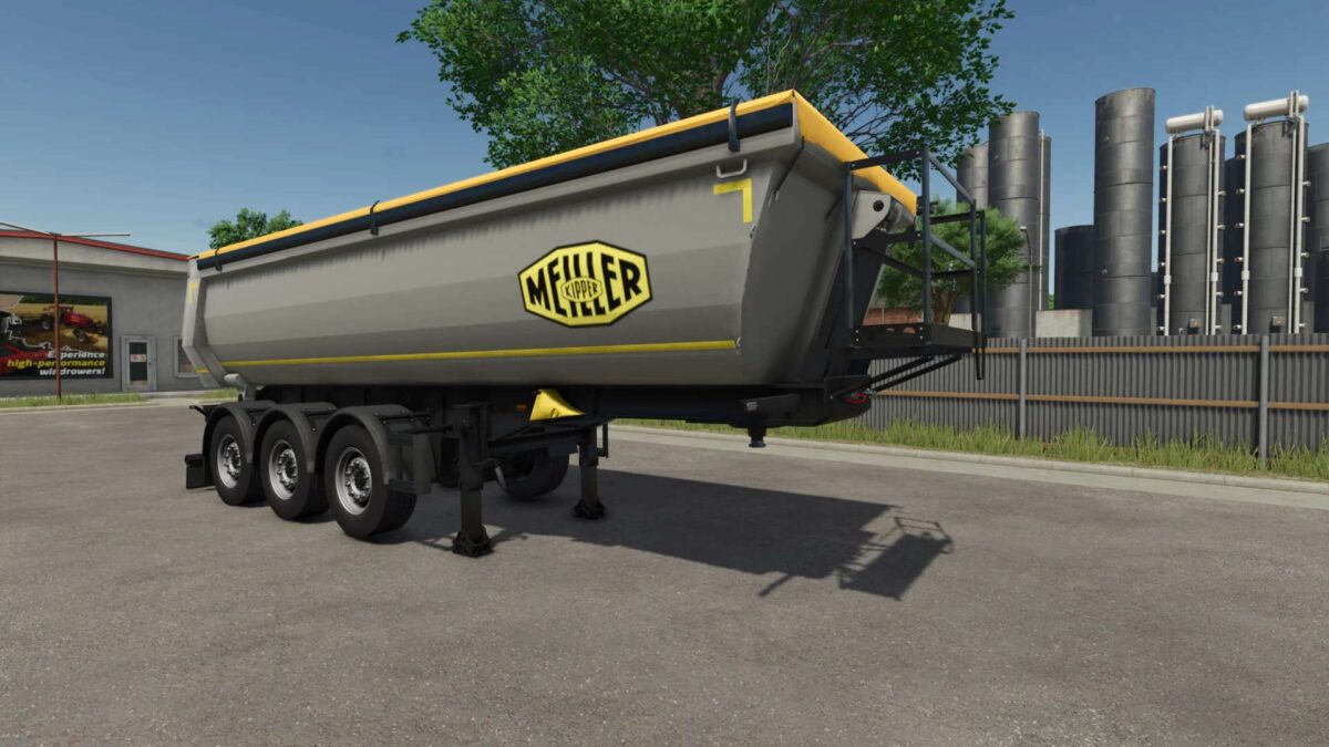 Meiller Half Tube Tipper Trailer v 1.0