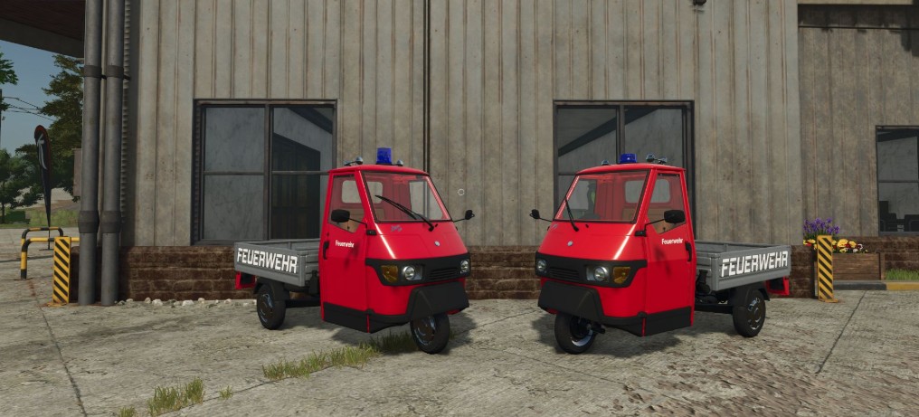 Piaggio APE 50 Fire Department v 1.0