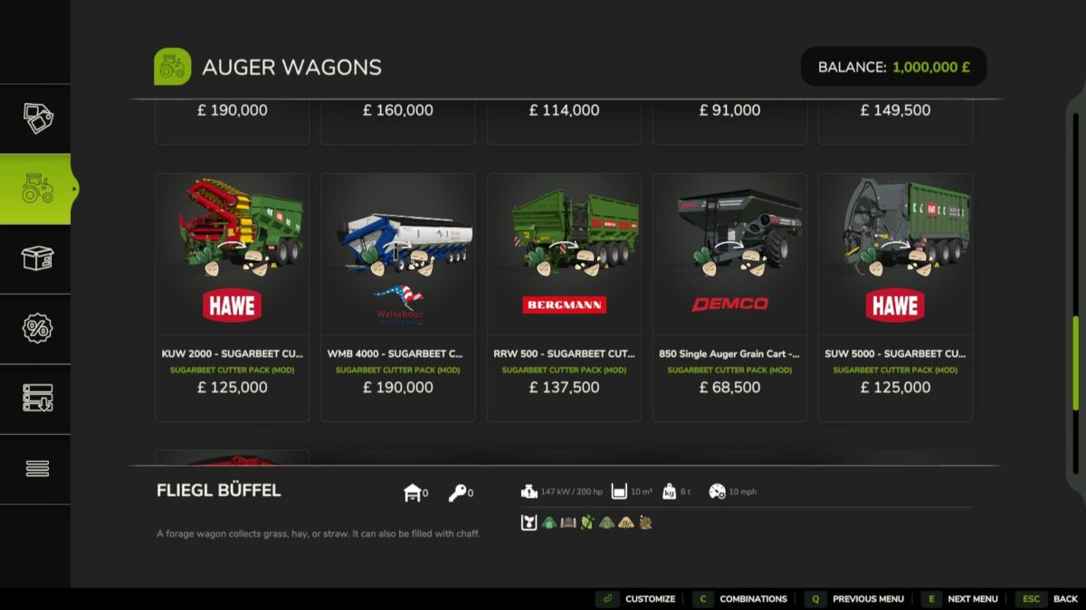 Sugarbeet Cutter Pack v 1.0