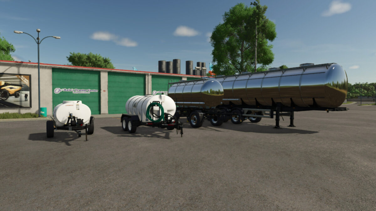 Tanker Trailers Pack v 1.0