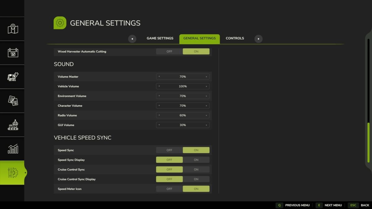 Vehicle Speed Sync v 1.0