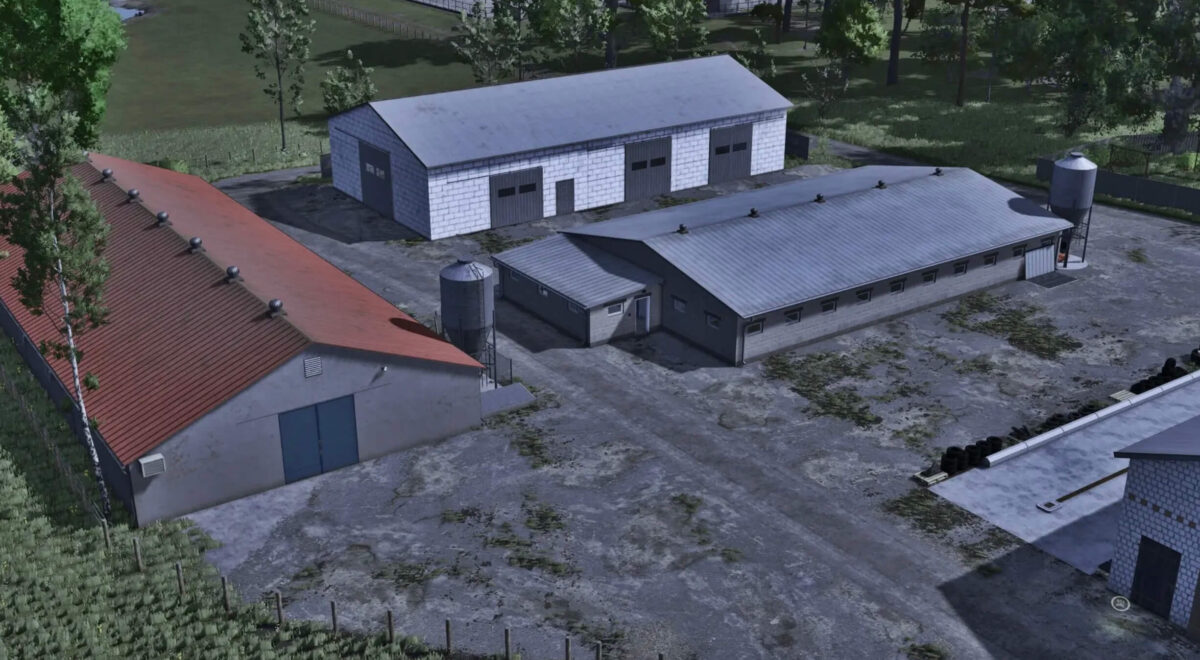 Zielonka Savegame with 4 Farms v 1.0