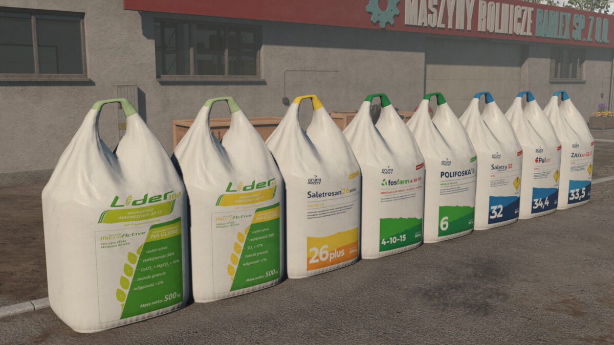 Fertilizer and Lime Big Bags Pack v 1.0