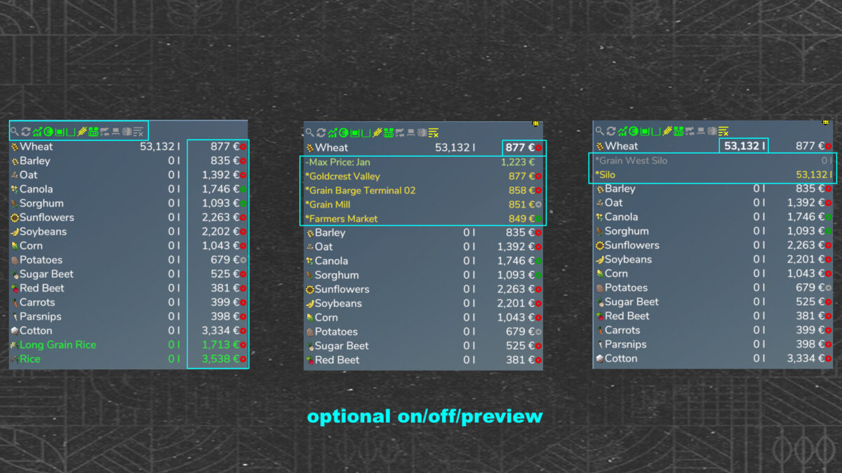 Fill Type Amount Price Display v 1.0