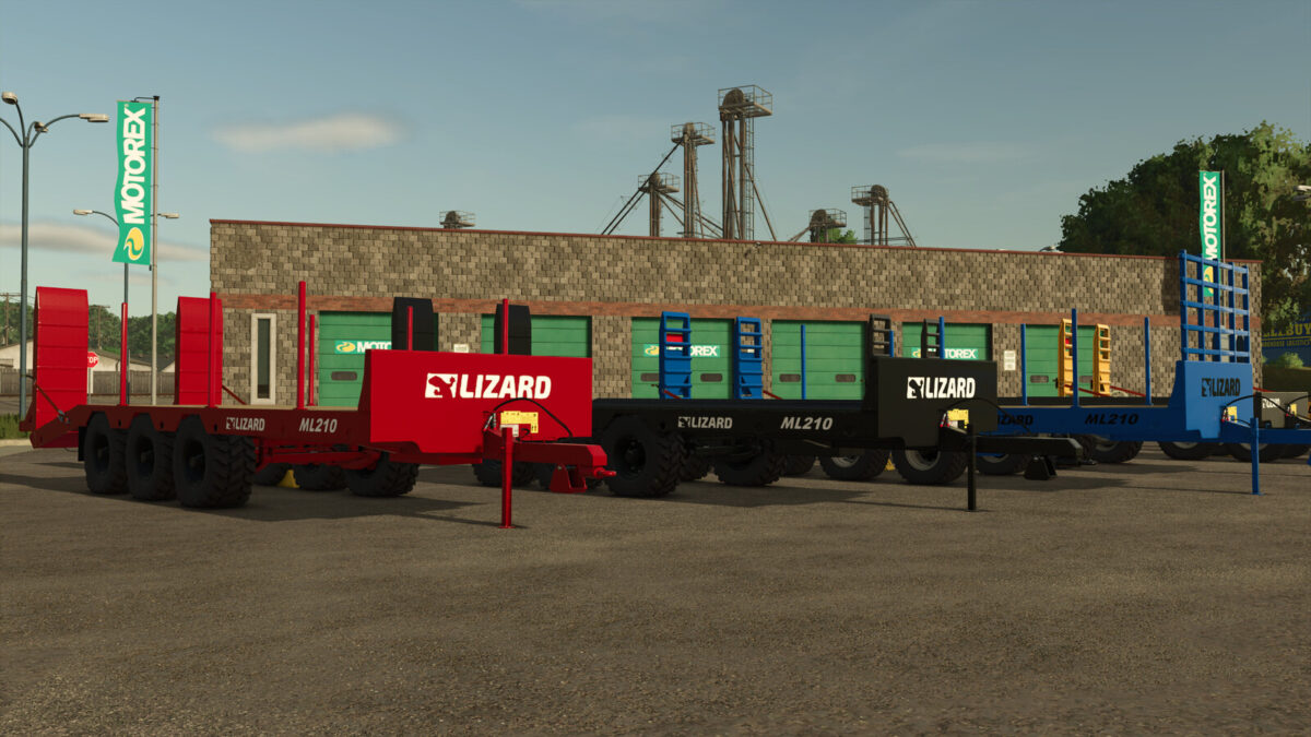 Lizard ML Low Loader Trailers Pack v 1.0
