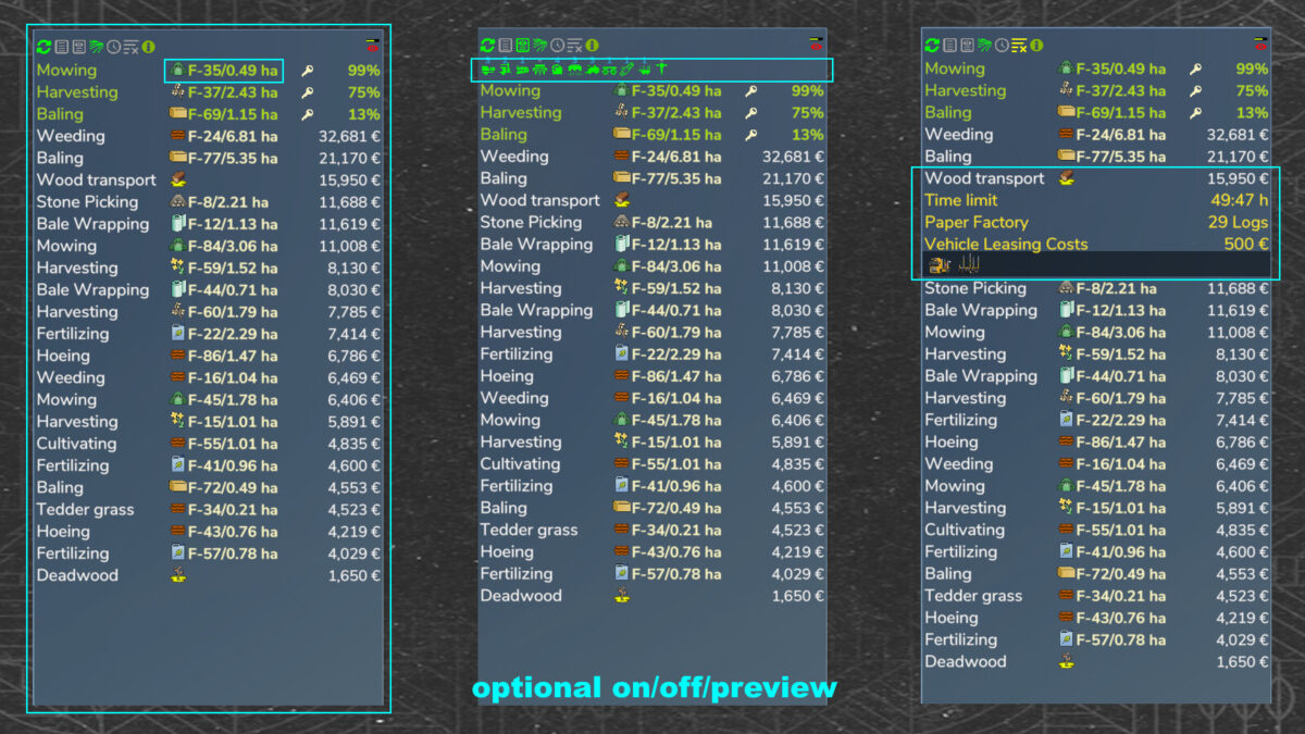 Missions Display v 1.0.0.1