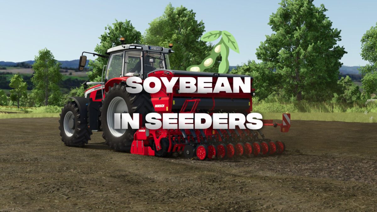 Plant Soybeans with Seeders v 1.0
