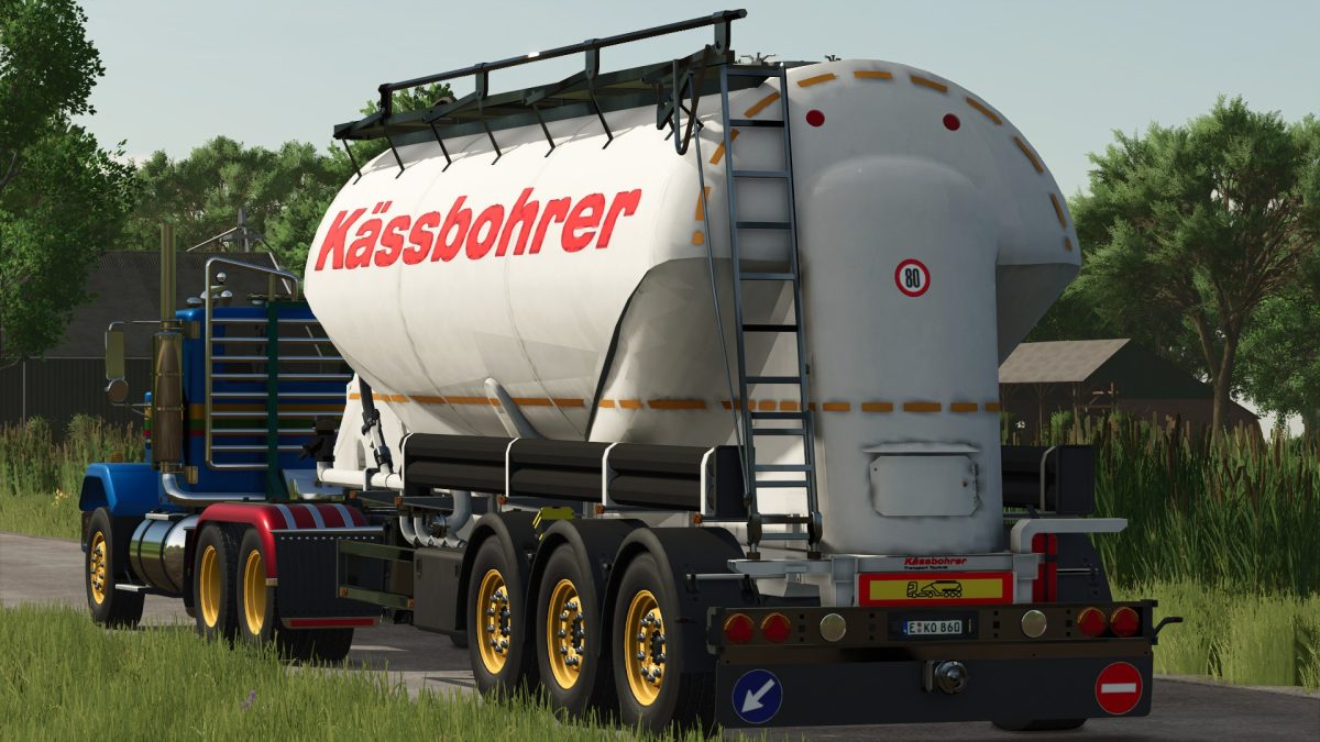 Chevrolet Bison Truck & Kassbohrer Trailers v 1.0