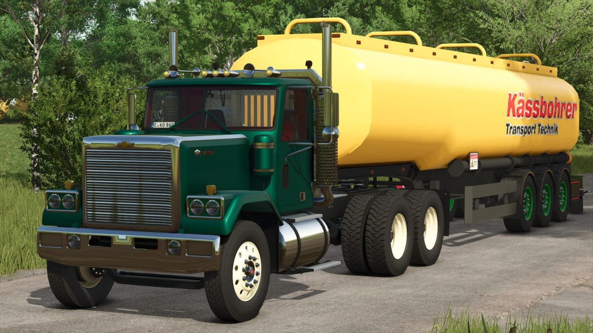 Chevrolet Bison Truck & Kassbohrer Trailers v 1.0