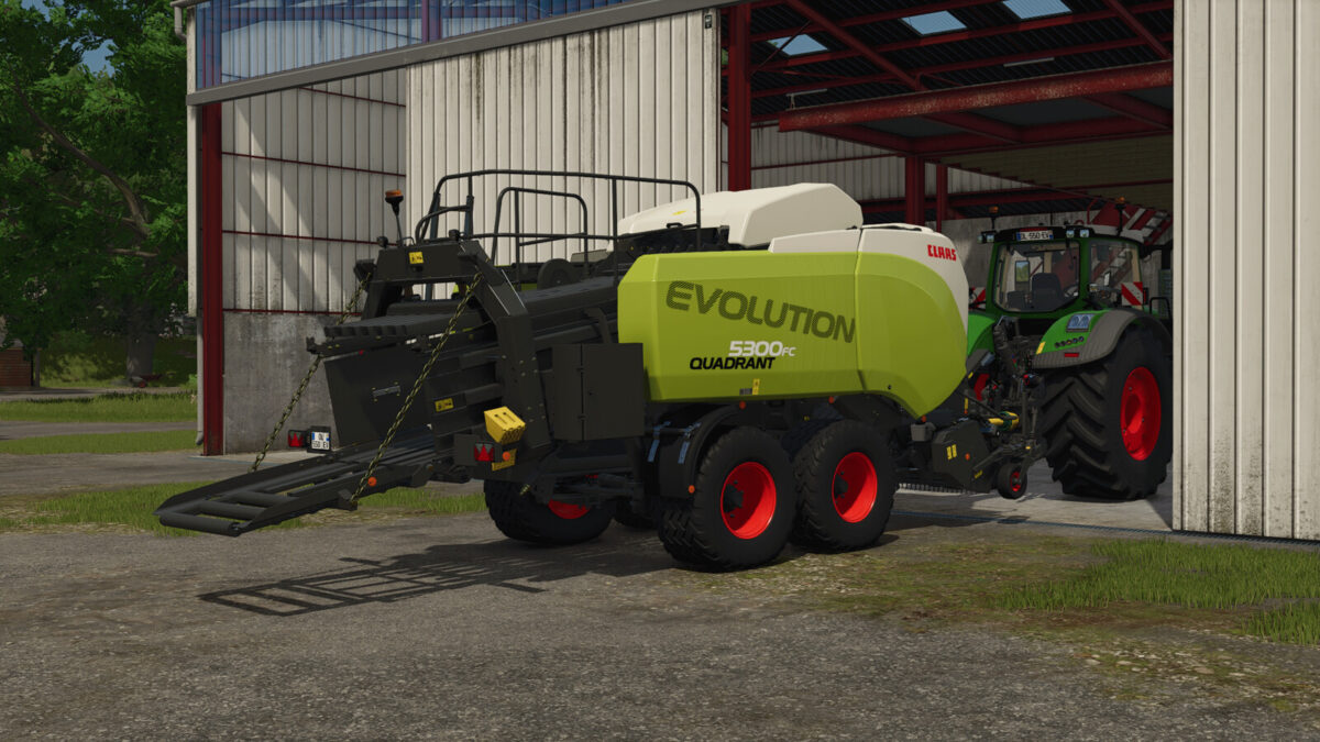 Claas Quadrant 5300 FC Evolution v 1.0