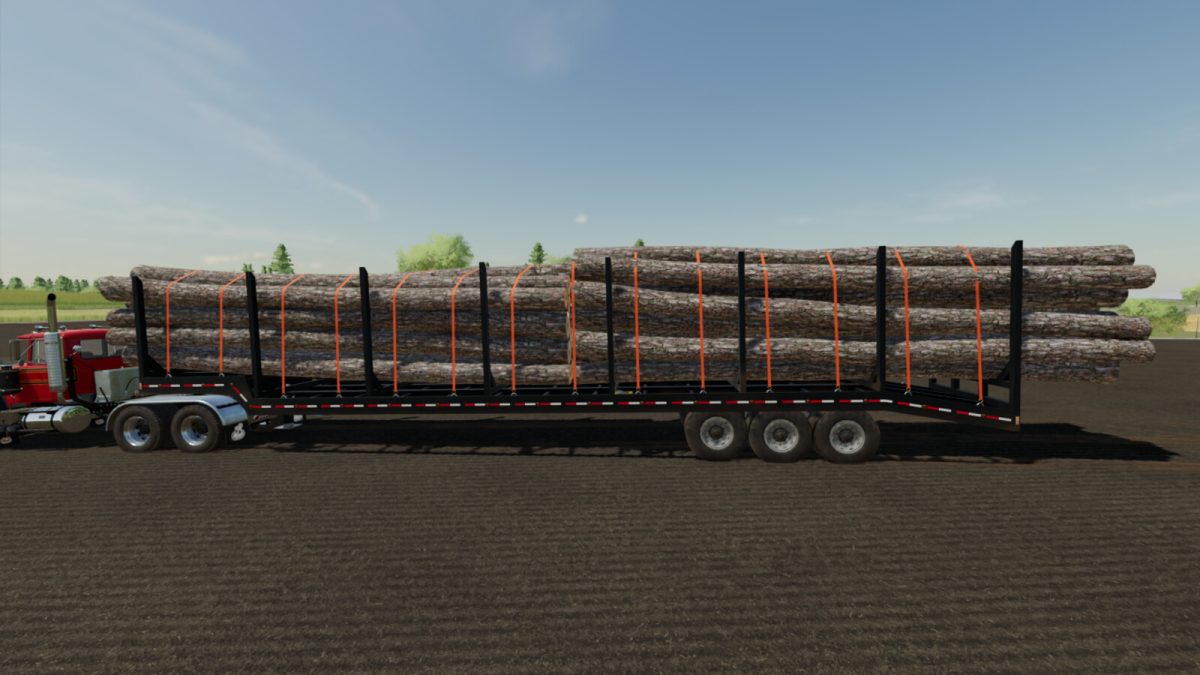 Dropdeck Trailer – Autoload Bales v 1.0