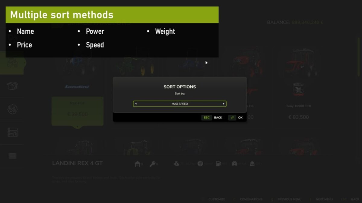 Enhanced Shop Sorting v 1.0