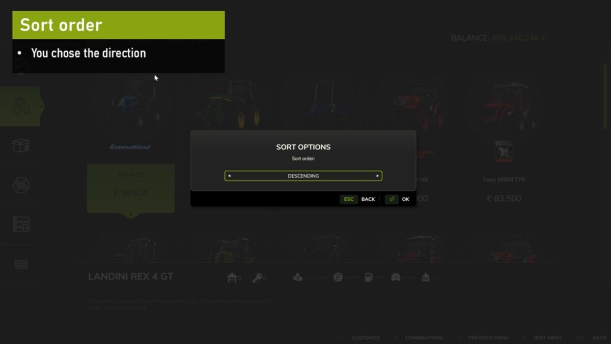 Enhanced Shop Sorting v 1.0