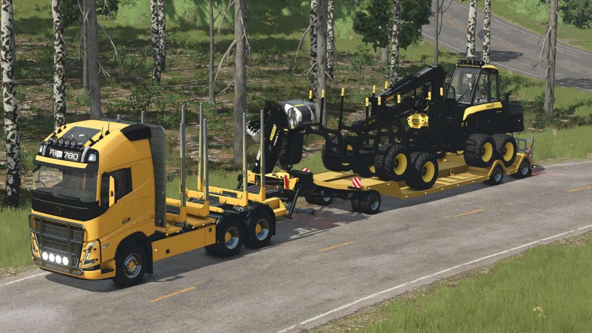 Lizard TL 38 Special Low Loader Trailer v 1.0